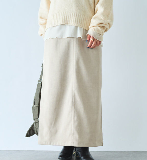  「スラックスタイトスカート」|スカート|