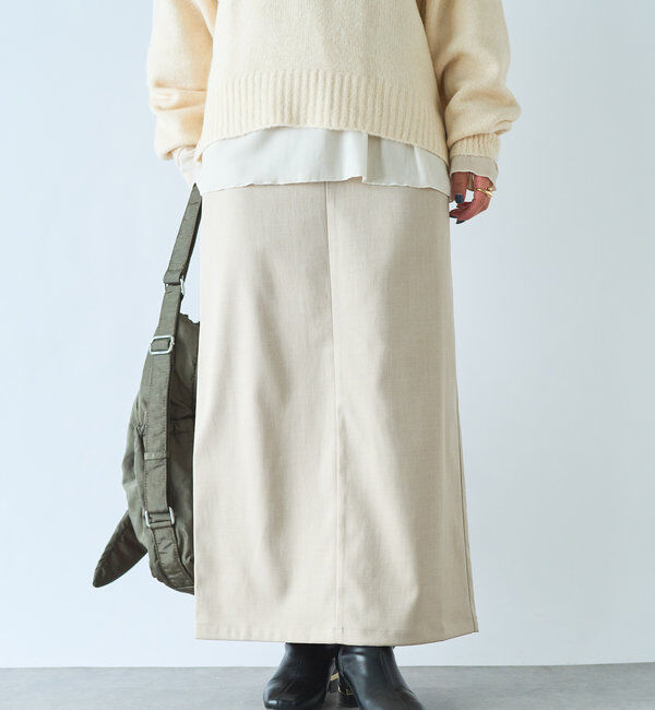  「スラックスタイトスカート」|スカート|