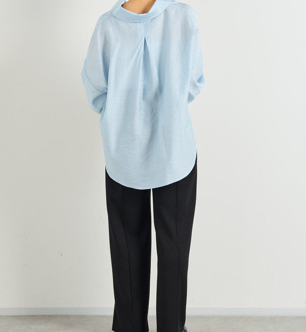  「抜け襟スキッパーシャツ」|シャツ・ブラウス|