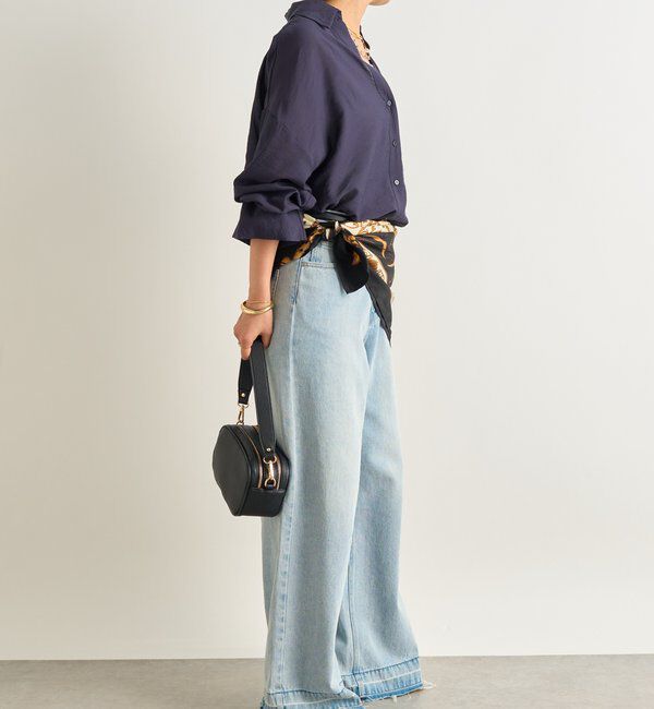  「抜け襟スキッパーシャツ」|シャツ・ブラウス|