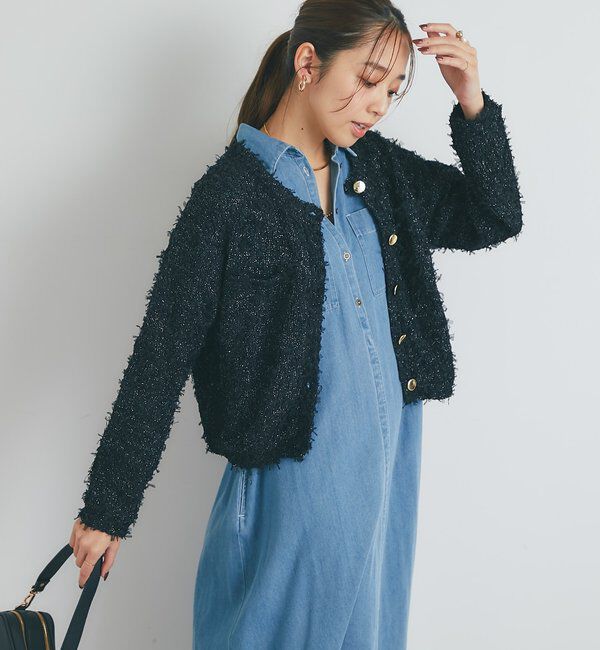  「《着るだけで大人カジュアル》デニムシャツワンピース」|その他|