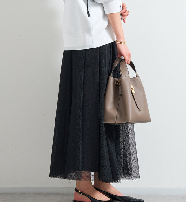  「パターンチュールギャザーフレアスカート」|スカート|