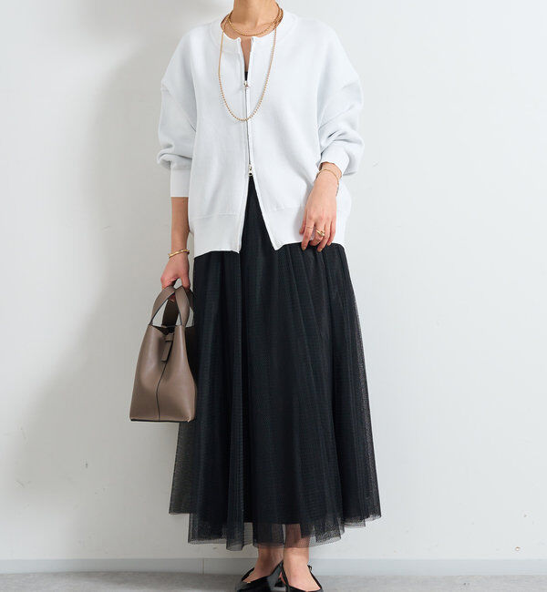  「パターンチュールギャザーフレアスカート」|スカート|