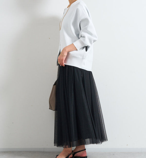  「パターンチュールギャザーフレアスカート」|スカート|
