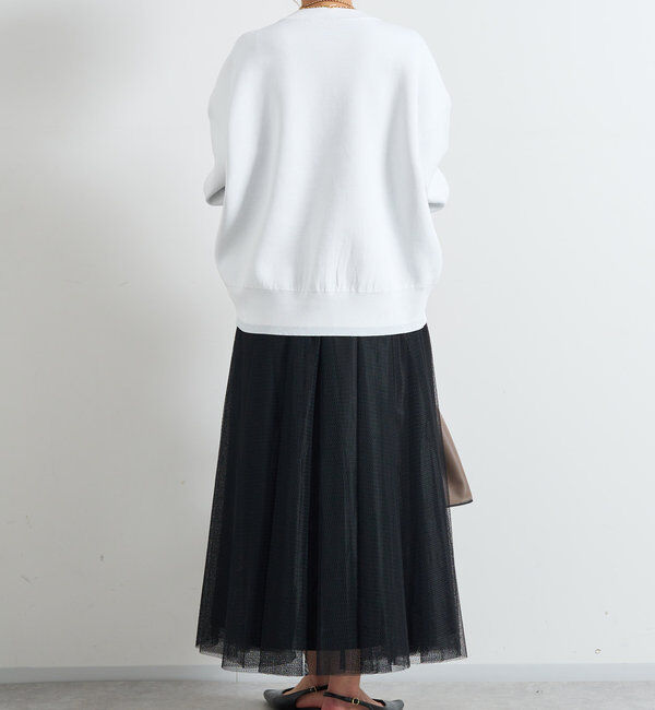  「パターンチュールギャザーフレアスカート」|スカート|