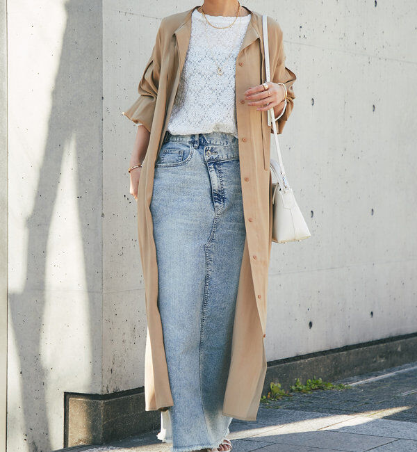  「フラワーレースカットソー」|Tシャツ・カットソー|