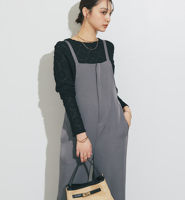  「フラワーレースカットソー」|Tシャツ・カットソー|