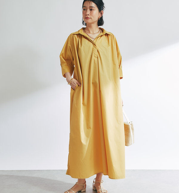  「《新色追加》スキッパーシャツワンピース」|その他|