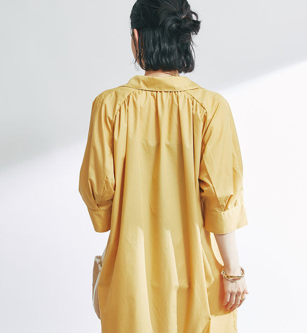  「《新色追加》スキッパーシャツワンピース」|その他|