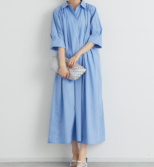  「《新色追加》スキッパーシャツワンピース」|その他|