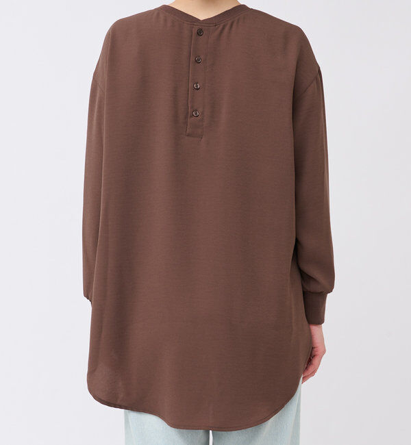  「【さらっと着やすい！/冷房・日焼け対策◎】ジョーゼットポケットブラウス」|シャツ・ブラウス|