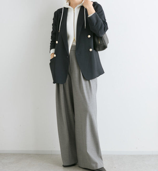  「【ロングシーズン着まわせる】ストレッチツイルテーラードジャケット」|テーラードジャケット|