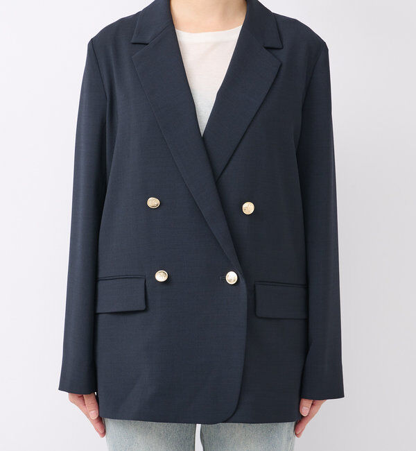  「【ロングシーズン着まわせる】ストレッチツイルテーラードジャケット」|テーラードジャケット|
