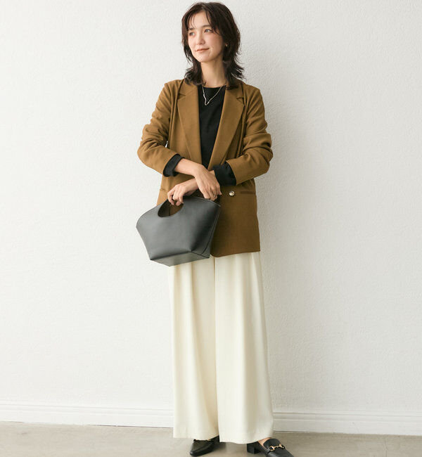  「【ロングシーズン着まわせる】ストレッチツイルテーラードジャケット」|テーラードジャケット|