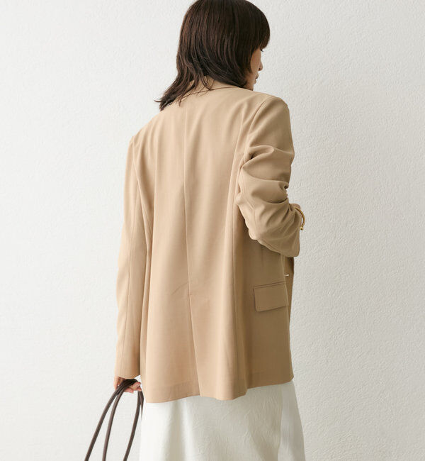  「【ロングシーズン着まわせる】ストレッチツイルテーラードジャケット」|テーラードジャケット|