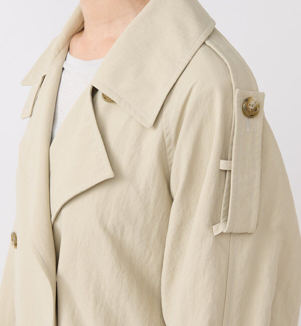  「【高機能素材】オーバートレンチコート」|トレンチコート|