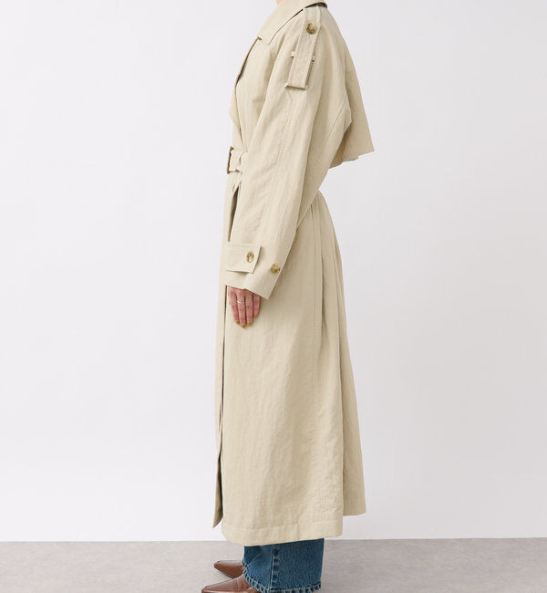  「【高機能素材】オーバートレンチコート」|トレンチコート|