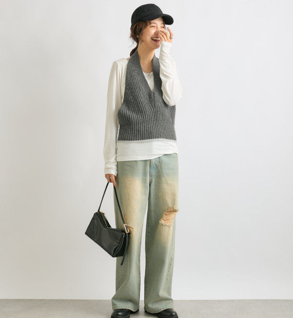  「【コーデのポイントに】パテントレザーミニバッグ」|ショルダー・メッセンジャー|