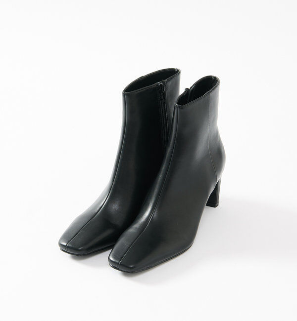  「【安定感◎】ヒールショートブーツ」|ショートブーツ|