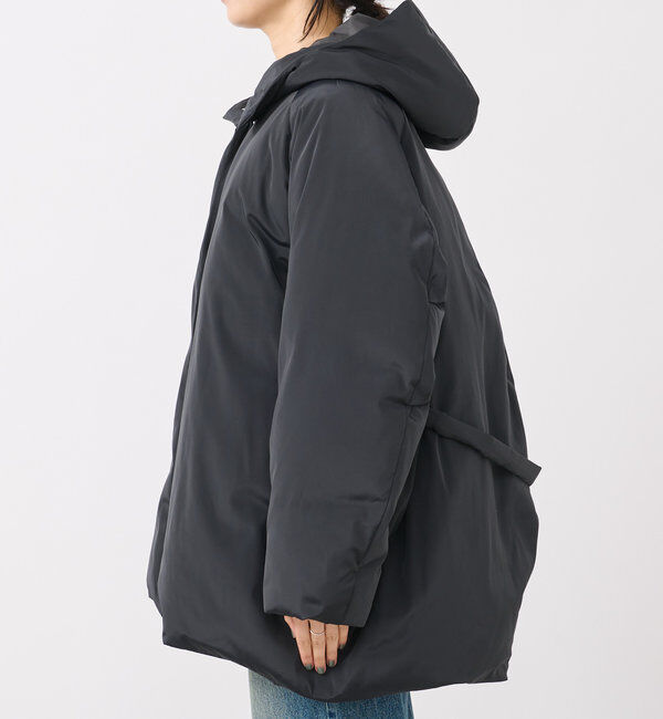  「【高機能素材】ベルテッドフードダウン」|ダウン|