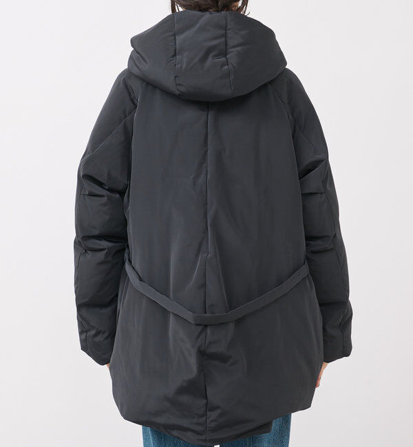  「【高機能素材】ベルテッドフードダウン」|ダウン|