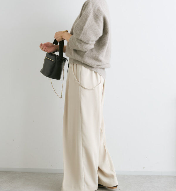  「【大人の着こなしに】ナローサスペンダーパンツ」|チノ|