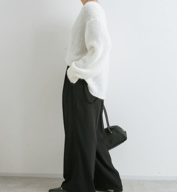  「【大人の着こなしに】ナローサスペンダーパンツ」|チノ|