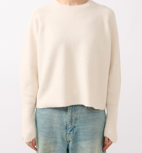  「【インフルエンサーコラボカラー登場！】アームウォーマーニット」|ニット・セーター|