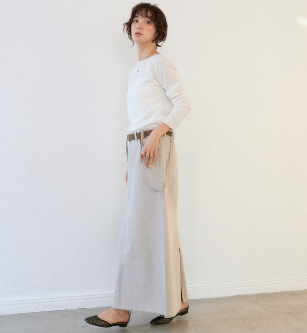  「【鮮度を上げる】シュリンク2WAYカットソー」|Tシャツ・カットソー|