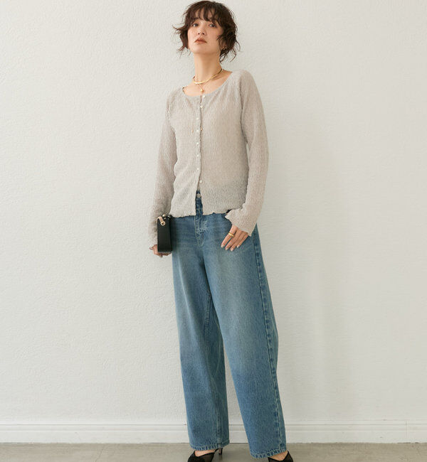  「【鮮度を上げる】シュリンク2WAYカットソー」|Tシャツ・カットソー|