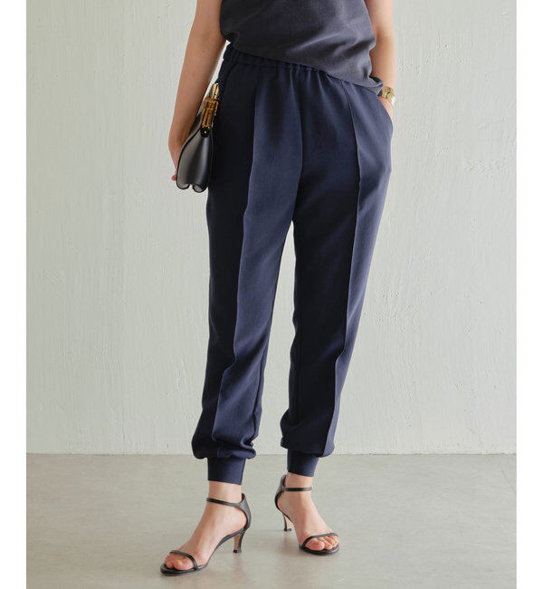  「【ジャージーシリーズ】センターシームジョガーパンツ」|チノ|