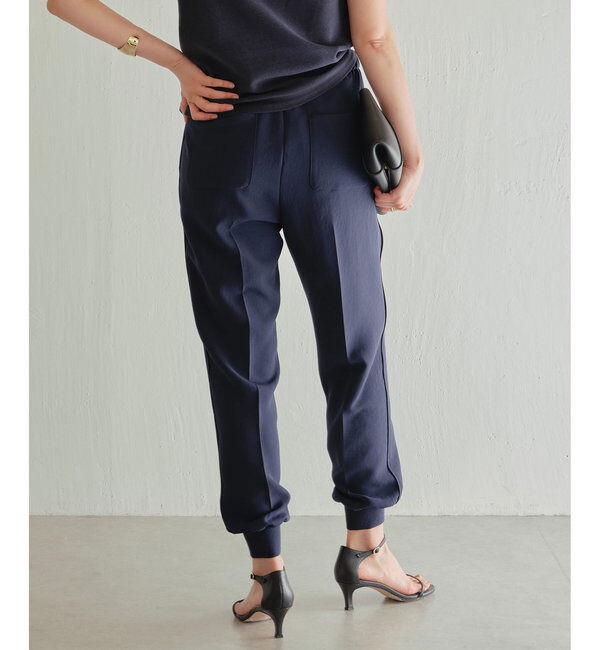  「【ジャージーシリーズ】センターシームジョガーパンツ」|チノ|