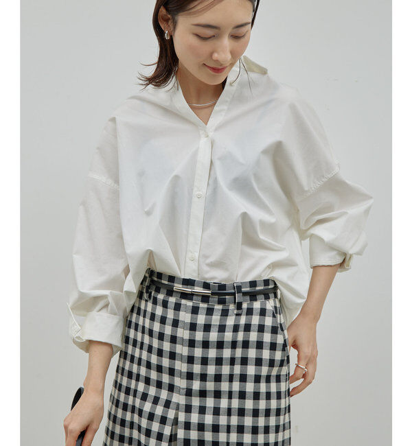  「ベーシックオーバーシャツ」|シャツ・ブラウス|