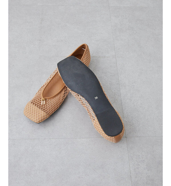  「【2.718】メッシュフラットシューズ」|その他|