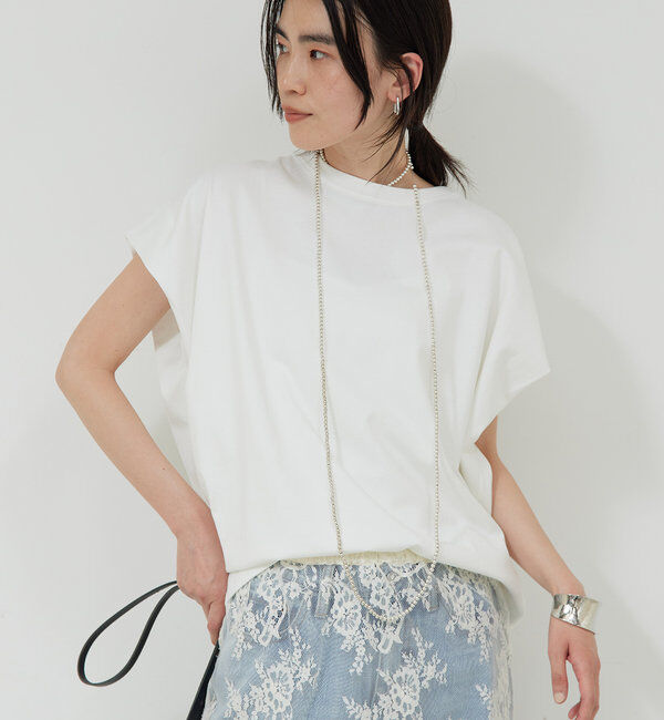  「タックコクーンTシャツ」|Tシャツ・カットソー|