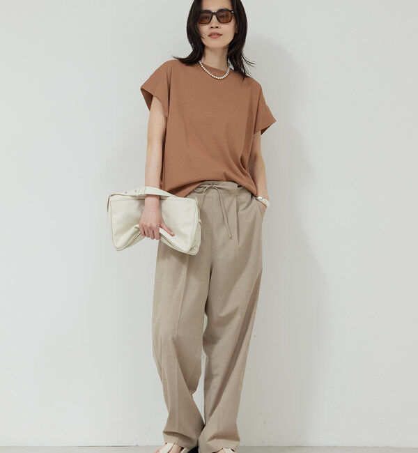  「タックコクーンTシャツ」|Tシャツ・カットソー|