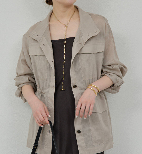 「シアーミリタリージャケット」|テーラードジャケット|