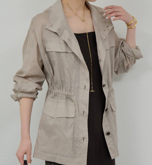  「シアーミリタリージャケット」|テーラードジャケット|