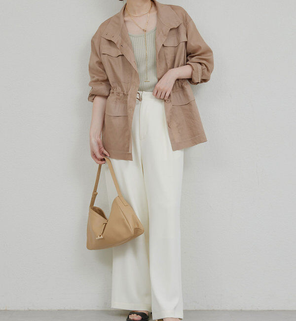  「シアーミリタリージャケット」|テーラードジャケット|