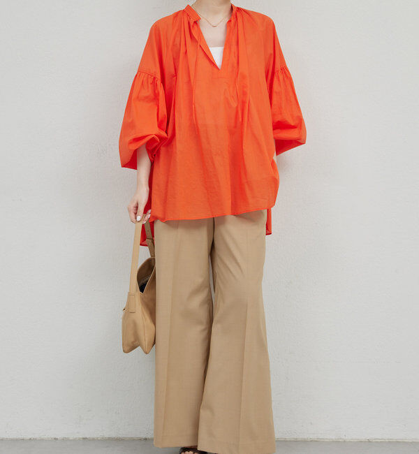  「コットンローンチュニック」|シャツ・ブラウス|