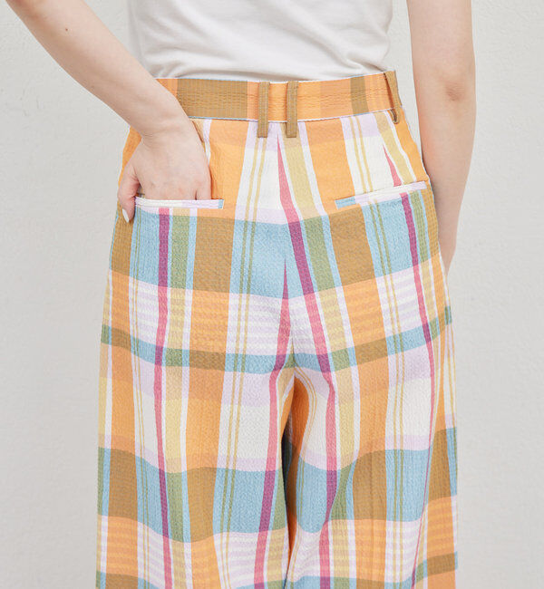  「【HERITANOVUM】【セットアップ対応】マドラスタックパンツ」|チノ|