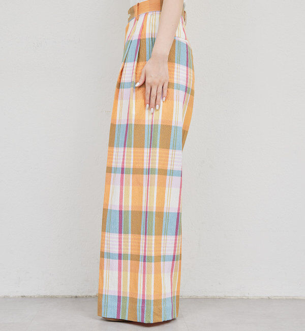  「【HERITANOVUM】【セットアップ対応】マドラスタックパンツ」|チノ|