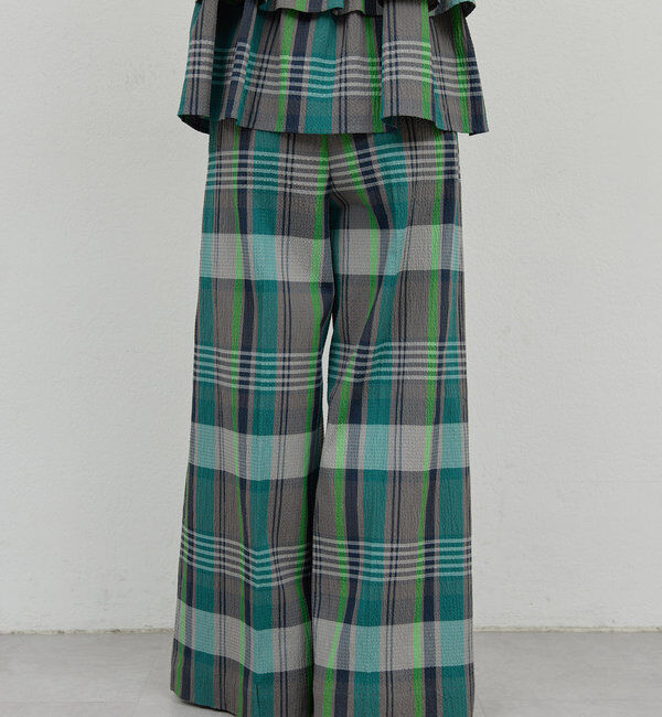  「【HERITANOVUM】【セットアップ対応】マドラスタックパンツ」|チノ|