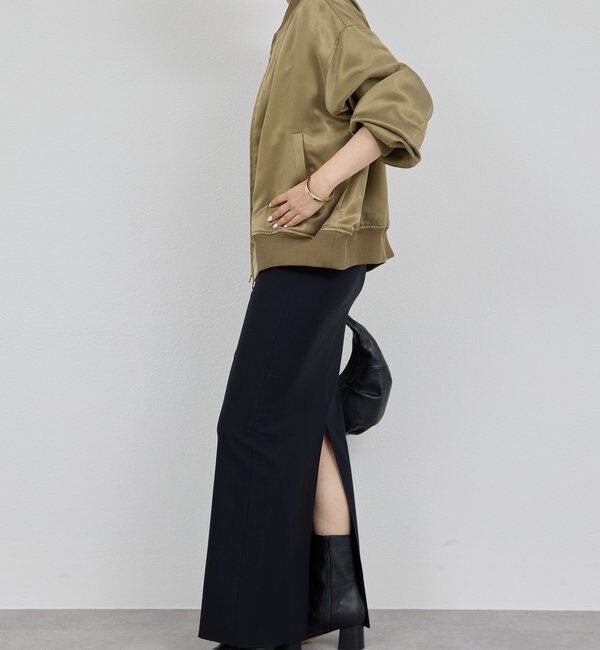  「キュプラサテンブルゾン」|ベスト・ジレ|