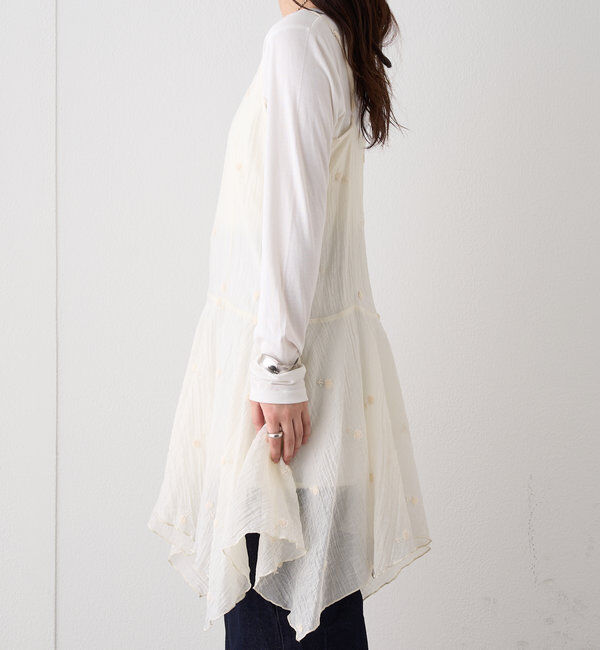  「刺繍キャミチュニック」|ワンピース|