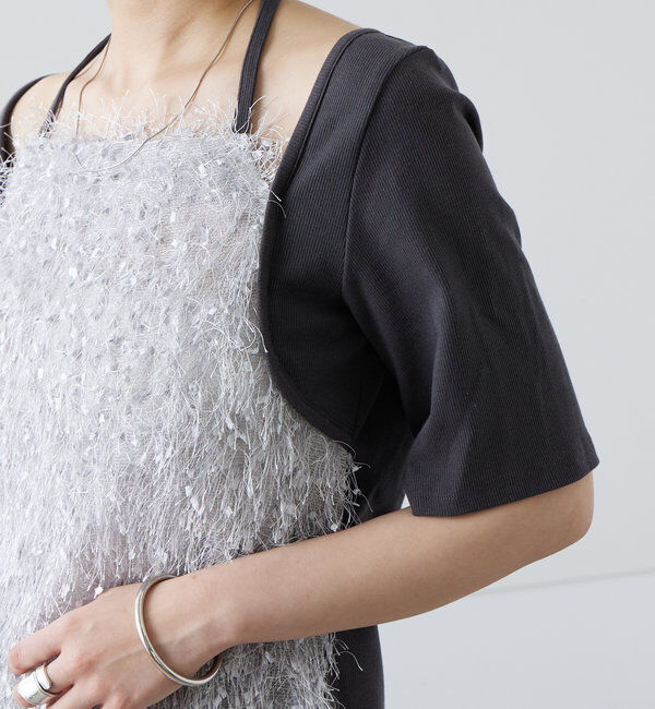  「フリンジドッキングTシャツ」|Tシャツ・カットソー|