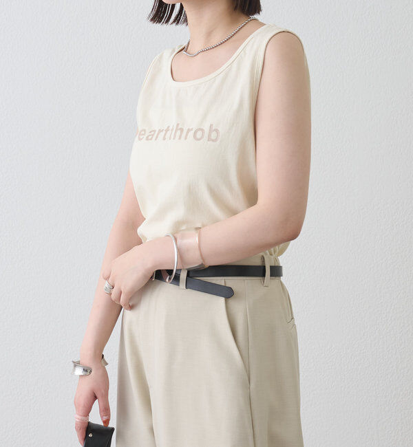  「ラメロゴタンク」|キャミソール|