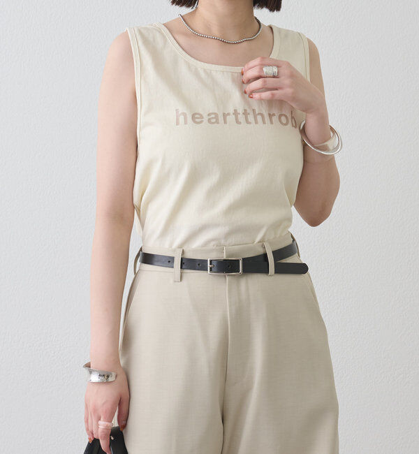  「ラメロゴタンク」|キャミソール|