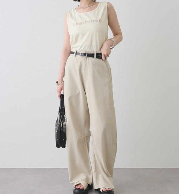  「ラメロゴタンク」|キャミソール|