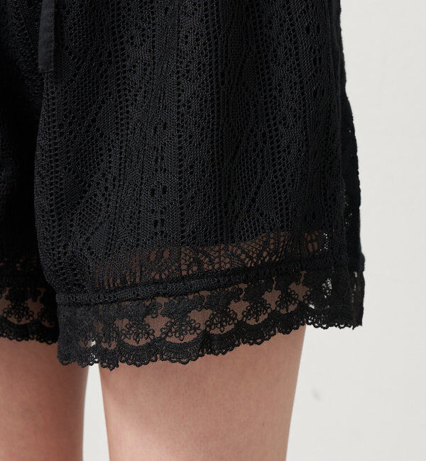  「パッチワークレースショートパンツ」|チノ|